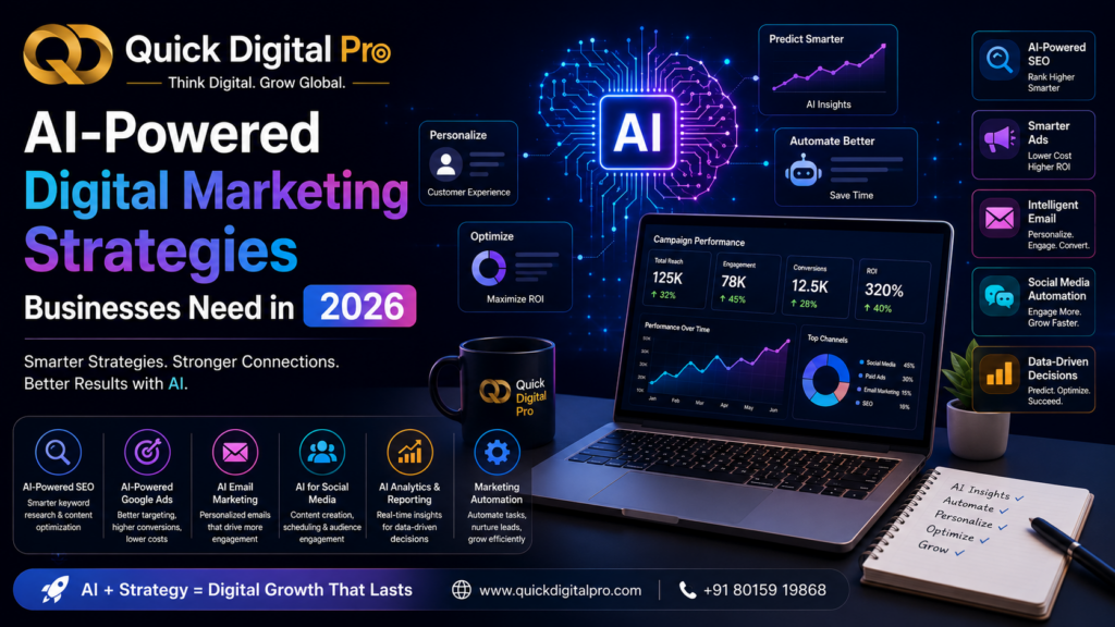 AI-Powered Digital Marketing Strategies Businesses Need in 2026