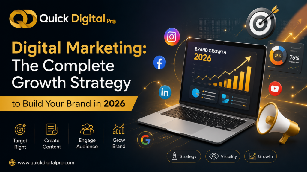 Digital Marketing: The Complete Growth Strategy to Build Your Brand in 2026