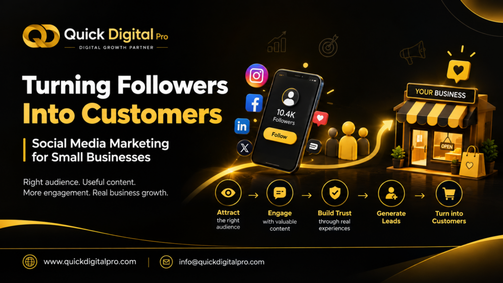 Turning Followers Into Customers : Social Media Marketing for Small Businesses