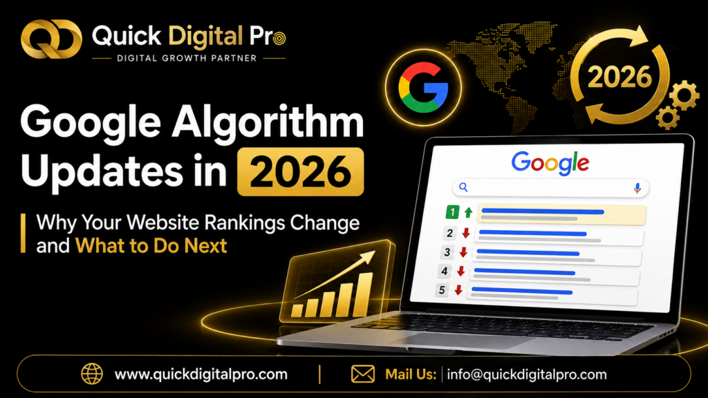 Google Algorithm Updates in 2026: Why Your Website Rankings Change and What to Do Next